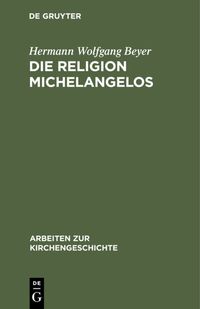 Produktbild: Die Religion Michelangelos