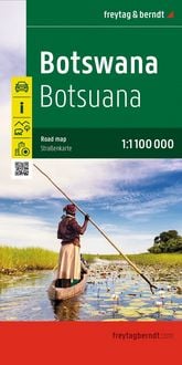 Produktbild: Freytag & berndt Stra&szlig;enkarte Botsuana 1:1,1 Mio.