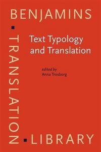 Produktbild: Text Typology and Translation