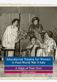 Produktbild: Educational Theatre for Women in Post-World War II Italy