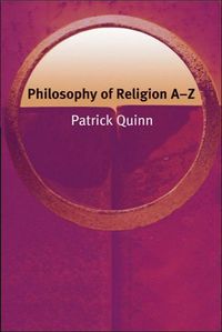 Produktbild: Quinn, P: Philosophy of Religion A&acirc; "z