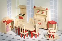 Bild vom Artikel Goki Puppenmöbel Küche für Puppenhaus vom Autor 