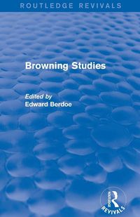 Produktbild: Browning Studies (Routledge Revivals)
