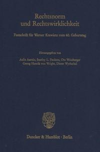 Produktbild: Rechtsnorm und Rechtswirklichkeit.