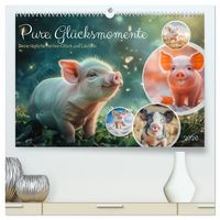 Produktbild: Pure Gl&uuml;cksmomente (hochwertiger Premium Wandkalender 2026 DIN A2 quer), Kunstdruck in Hochglanz