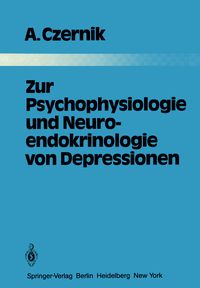 Produktbild: Zur Psychophysiologie und Neuroendokrinologie von Depressionen