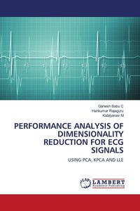 Produktbild: PERFORMANCE ANALYSIS OF DIMENSIONALITY REDUCTION FOR ECG SIGNALS