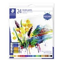 Produktbild: STAEDTLER Acrylfarbe Kartonetui mit 24 x 12ml Acrylfarben 8500 C24