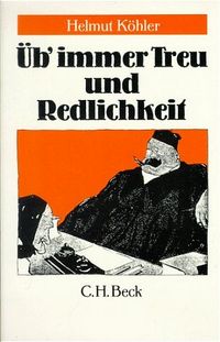 Produktbild: &Uuml;b immer Treu und Redlichkeit