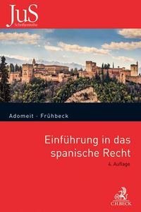 Produktbild: Einf&uuml;hrung in das spanische Recht