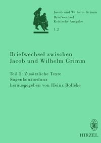Produktbild: Briefwechsel zwischen Jacob und Wilhelm Grimm