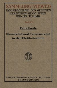 Produktbild: Sinusrelief und Tangensrelief in der Elektrotechnik
