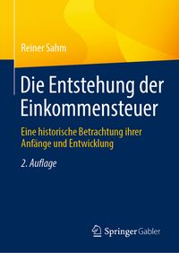 Produktbild: Die Entstehung der Einkommensteuer