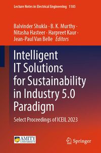 Produktbild: Intelligent IT Solutions for Sustainability in Industry 5.0 Paradigm