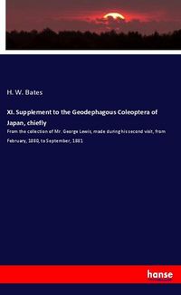 Produktbild: XI. Supplement to the Geodephagous Coleoptera of Japan, chiefly
