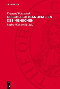 Produktbild: Geschlechtsanomalien des Menschen