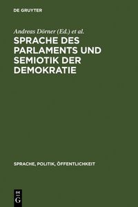 Produktbild: Sprache des Parlaments und Semiotik der Demokratie