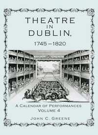 Produktbild: Theatre in Dublin, 1745-1820