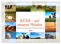 Produktbild: K&uuml;he - auf unseren Weiden (Wandkalender 2026 DIN A3 quer), CALVENDO Monatskalender