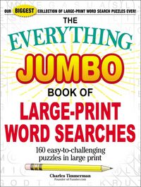 Produktbild: The Everything Jumbo Book of Large-Print Word Searches