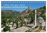 Produktbild: Kreuz und quer durch Bosnien-Herzegowina (Tischkalender 2026 DIN A5 quer), CALVENDO Monatskalender