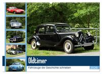 Produktbild: Oldtimer - Fahrzeuge die Geschichte schrieben (Wandkalender 2026 DIN A2 quer), CALVENDO Monatskalender