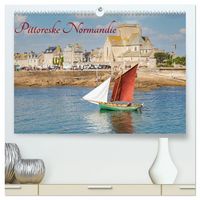 Produktbild: Pittoreske Normandie (hochwertiger Premium Wandkalender 2027 DIN A2 quer), Kunstdruck in Hochglanz