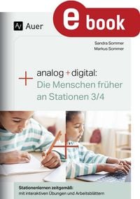 Produktbild: Analog + digital: Die Menschen fr&uuml;her an Stationen