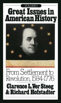 Produktbild: Great Issues in American History, Vol. I