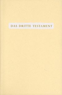 Produktbild: Das Dritte Testament