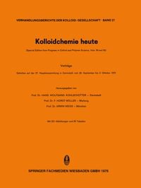 Produktbild: Kolloidchemie heute