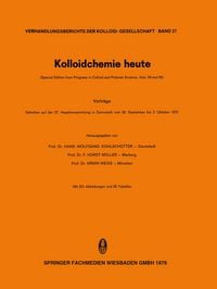 Produktbild: Kolloidchemie heute