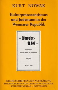 Produktbild: Kulturprotestantismus und Judentum in der Weimarer Republik