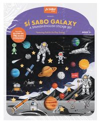 Produktbild: Space Sticker Book: Reusable Puffy Sticker Activity Book for Kids