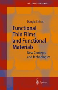 Produktbild: Functional Thin Films and Functional Materials
