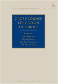 Produktbild: Cross-Border Litigation in Europe