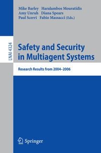 Produktbild: Safety and Security in Multiagent Systems
