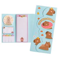 Produktbild: Idena Notizzettel-Set Capybara 7-teilig