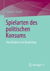 Produktbild: Spielarten des politischen Konsums