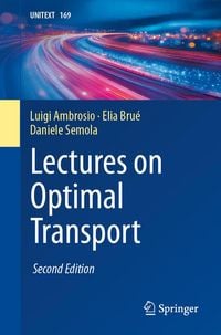 Produktbild: Lectures on Optimal Transport