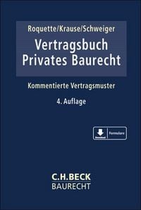 Produktbild: Vertragsbuch Privates Baurecht