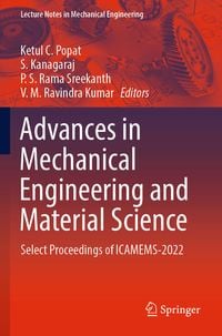 Produktbild: Advances in Mechanical Engineering and Material Science