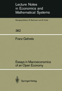 Produktbild: Essays in Macroeconomics of an Open Economy