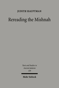 Produktbild: Rereading the Mishnah