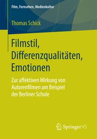Produktbild: Filmstil, Differenzqualit&auml;ten, Emotionen