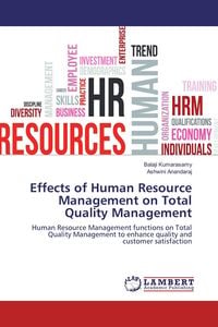 Produktbild: Effects of Human Resource Management on Total Quality Management