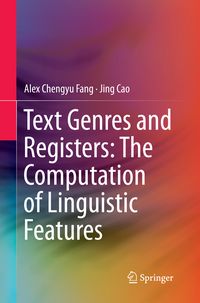 Produktbild: Text Genres and Registers: The Computation of Linguistic Features
