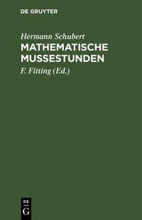 Produktbild: Mathematische Mu&szlig;estunden