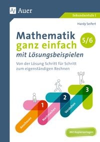 Produktbild: Mathematik ganz einfach mit L&ouml;sungsbeispielen 5-6