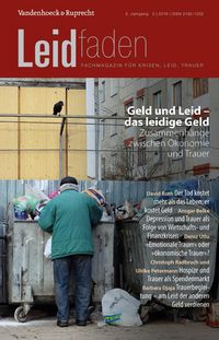 Produktbild: Geld und Leid - das leidige Geld. Zusammenh&auml;nge zwischen &Ouml;konomie und Trauer